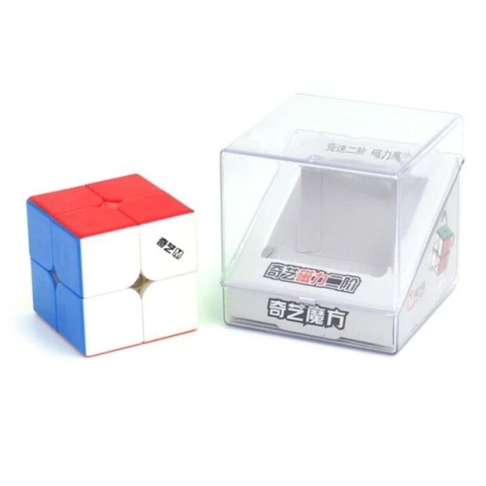 Rubik 2x2 QiYi 2x2 M MS Magnetic Stickerless