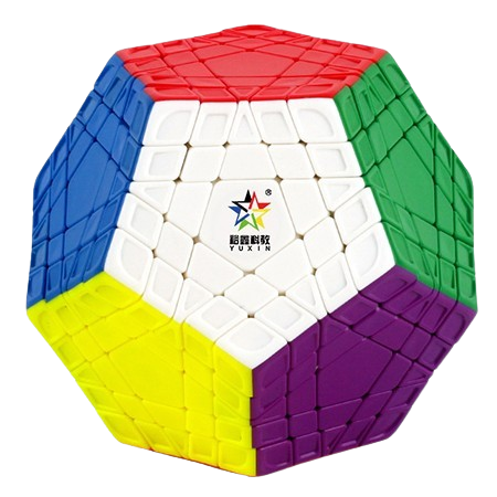 Rubik Yuxin Huanglong Gigaminx Megaminx 5x5 Dodecahedron Stickerless